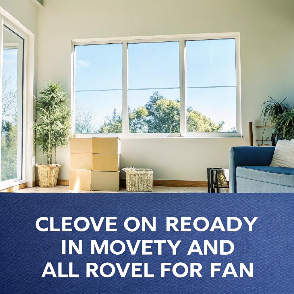 Clean property ready for new tenants