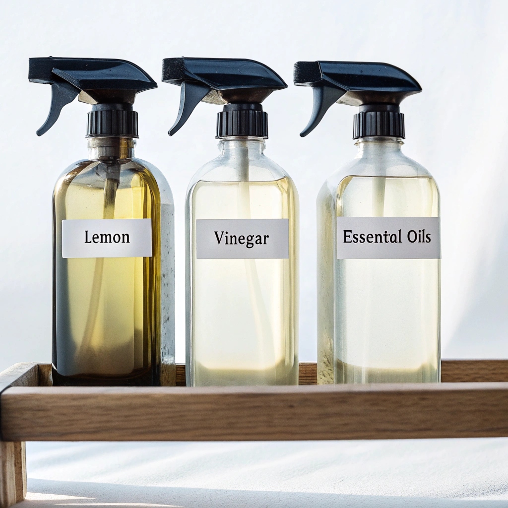 Natural cleaning products and methods